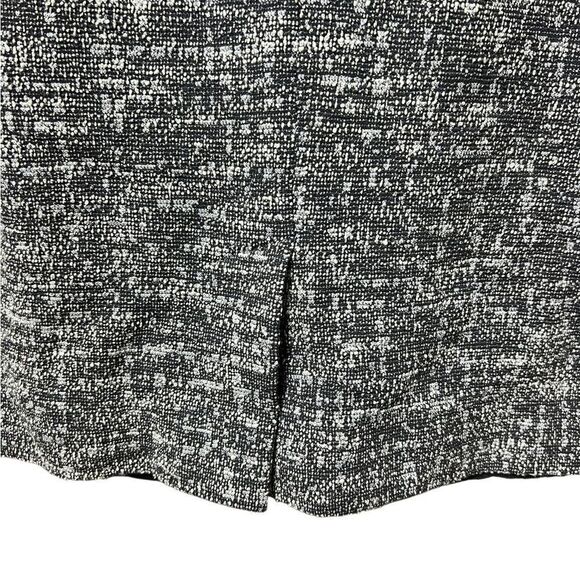 MM Lafleur Lydia Boucle Twisted Strap Tweed Knit Sheath Dress Gray Size +1 NWT - Picture 10 of 14